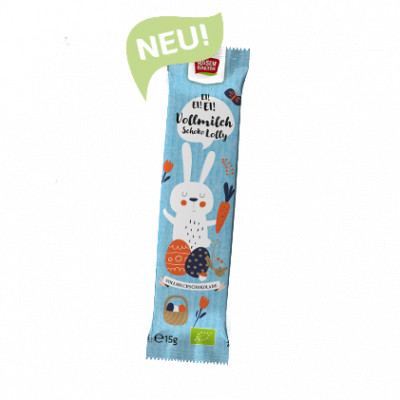 Vollmilch Lolly Osterhase (15gr)
